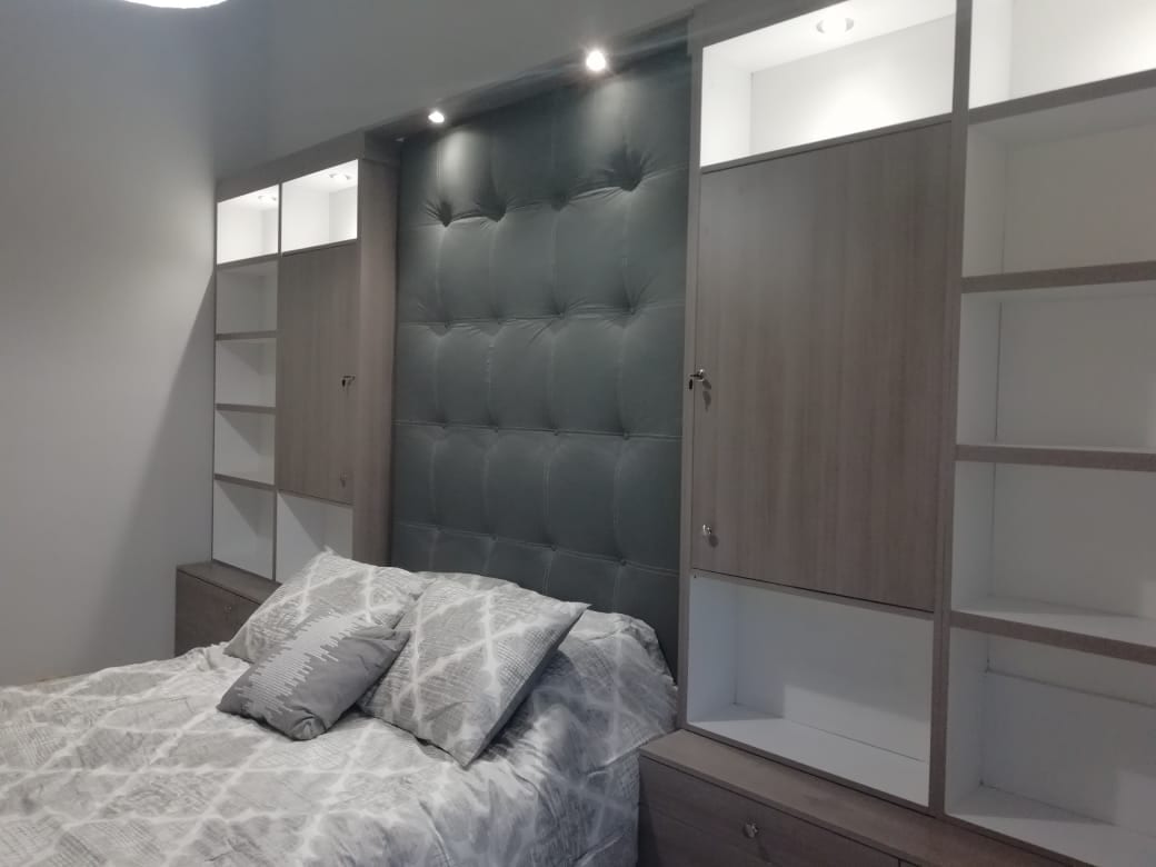 bedroom panel wall