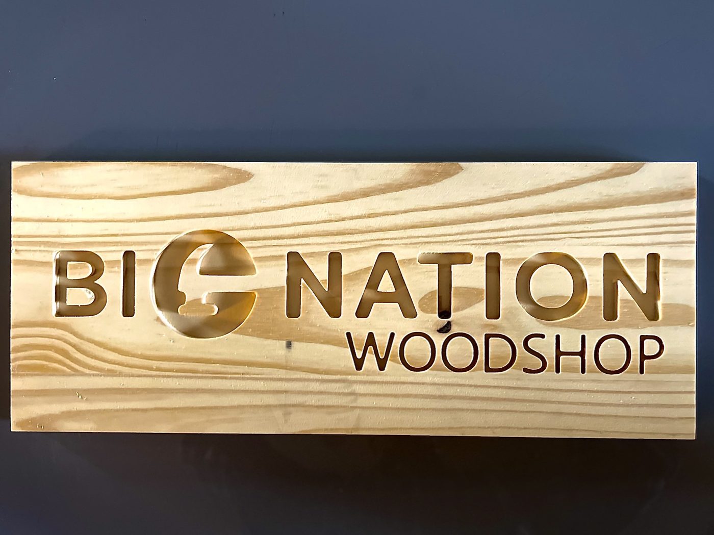 logo engraved