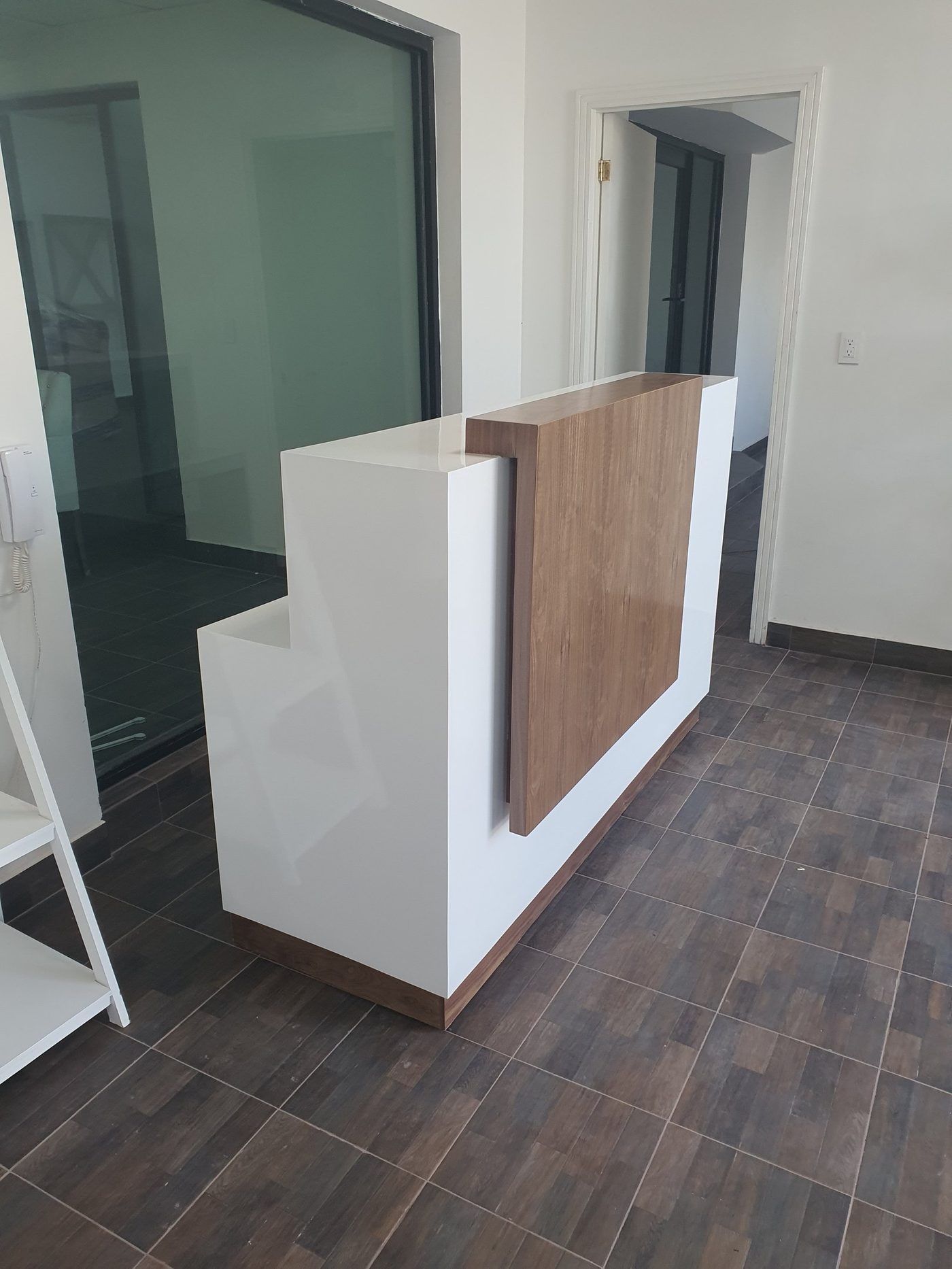 reception desk